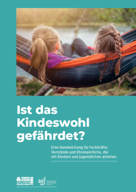 Cover der Broschüre Kindeswohl